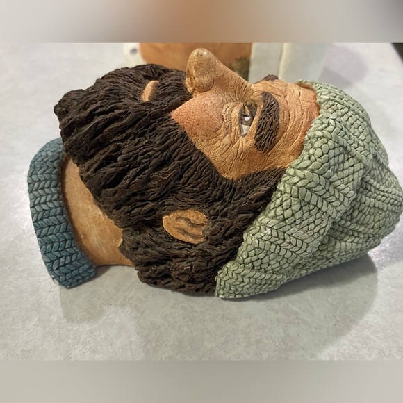 Set of two vintage ceramic heads Chef/Fisherman Lakeland Studios by Southwell - Picture 8 of 15